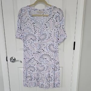 LOFT Pastel Floral Blouse